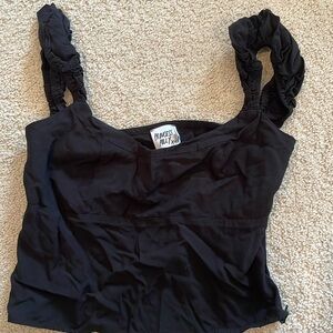 Black princess Polly top